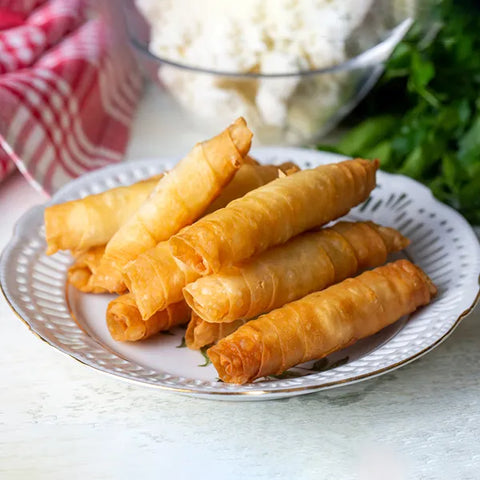 VEG CHEESE COVER ROLL (FRIED)